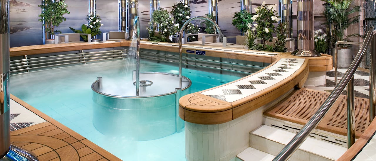 Boblebad på spa-området