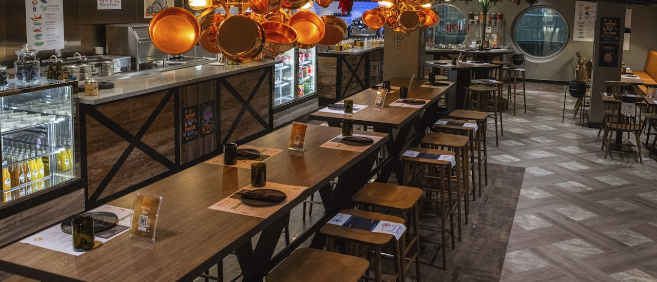 God meksikansk mat på Hola! Taco og kantine