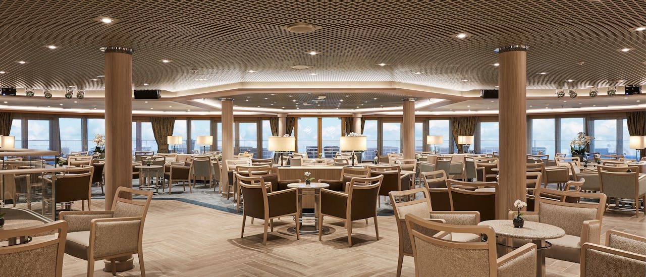 Kos deg med vakker pianomusikk i Panorama Lounge.