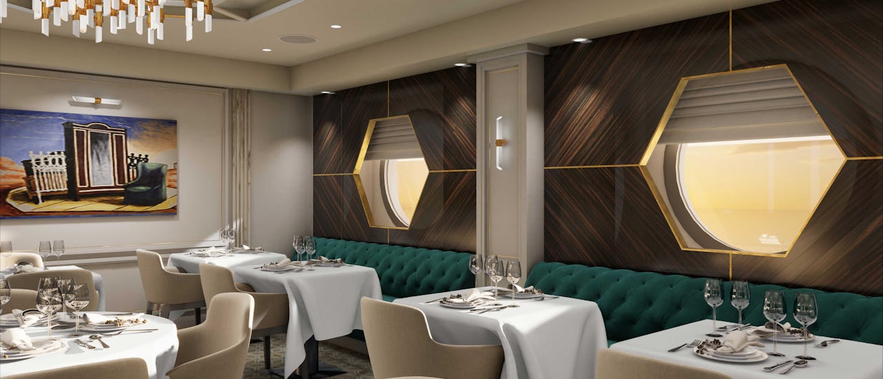 Fil Rouge har franskinspirert interrnationalt kjøkken.